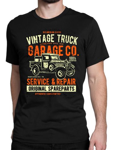 Tee shirt vintage truck garage